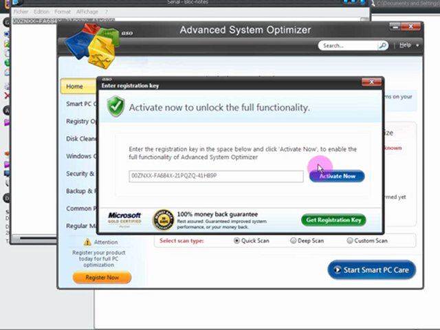 Скачать бесплатно ключ для advanced system optimizer