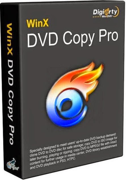 Download WinX DVD Copy Pro 3.6.3 build 061714 free software