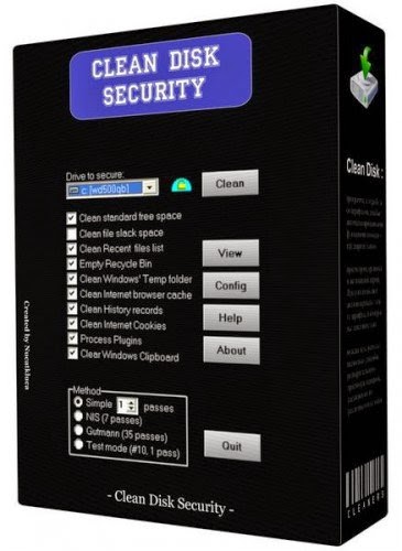Clean Disk Security 8.05 Portable With Crack