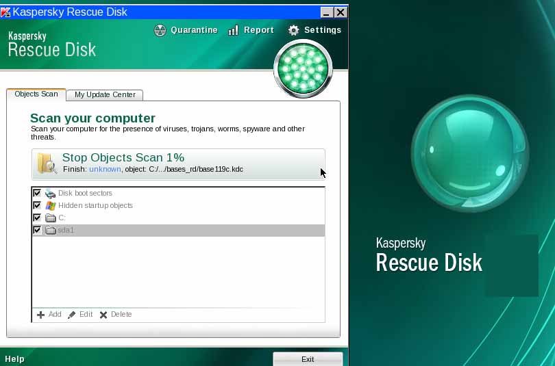 Kaspersky Rescue Disk Free