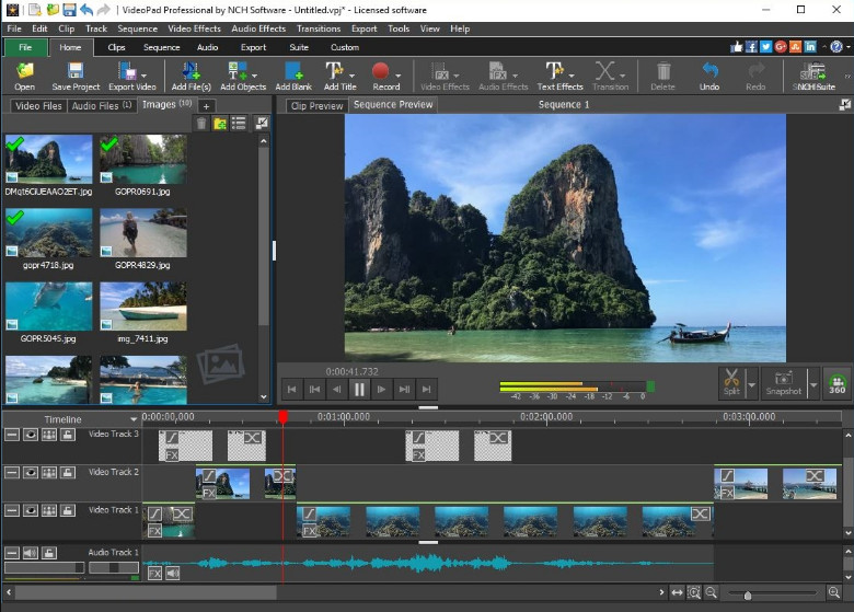 VideoPad Video Editor Professional Free