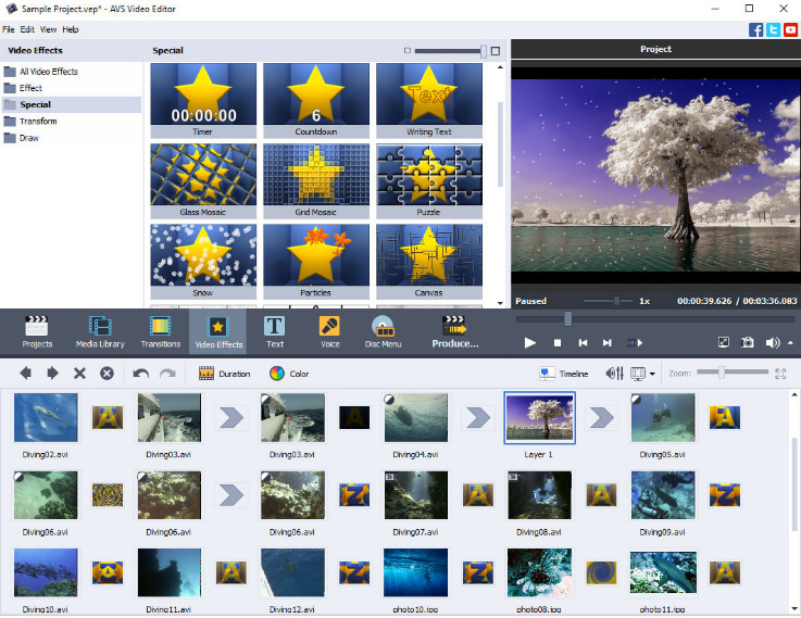 AVS Video Editor Free