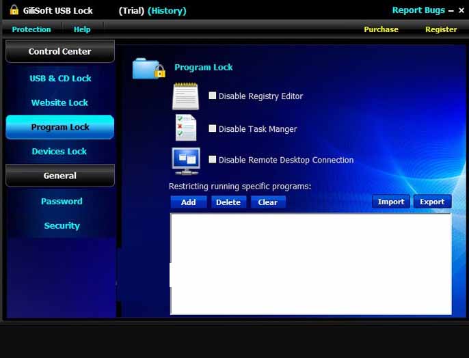 GiliSoft USB Lock Free