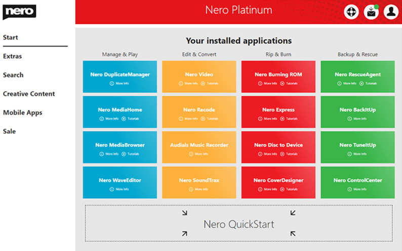 Nero Platinum Free