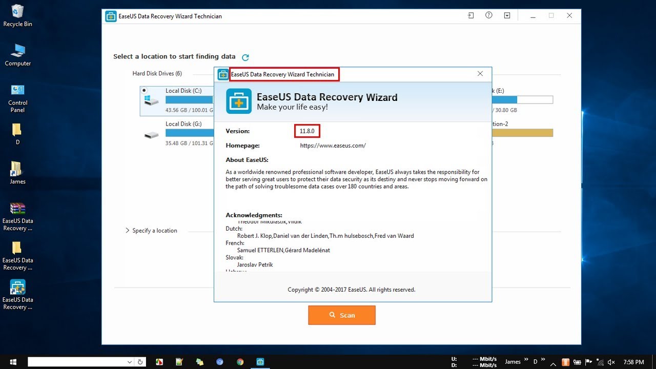 easeus data recovery wizard professional 5.0.1 license code