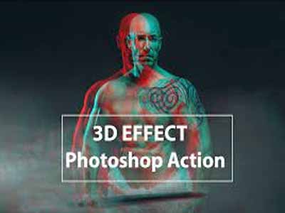 3D Photo Effect PS Action