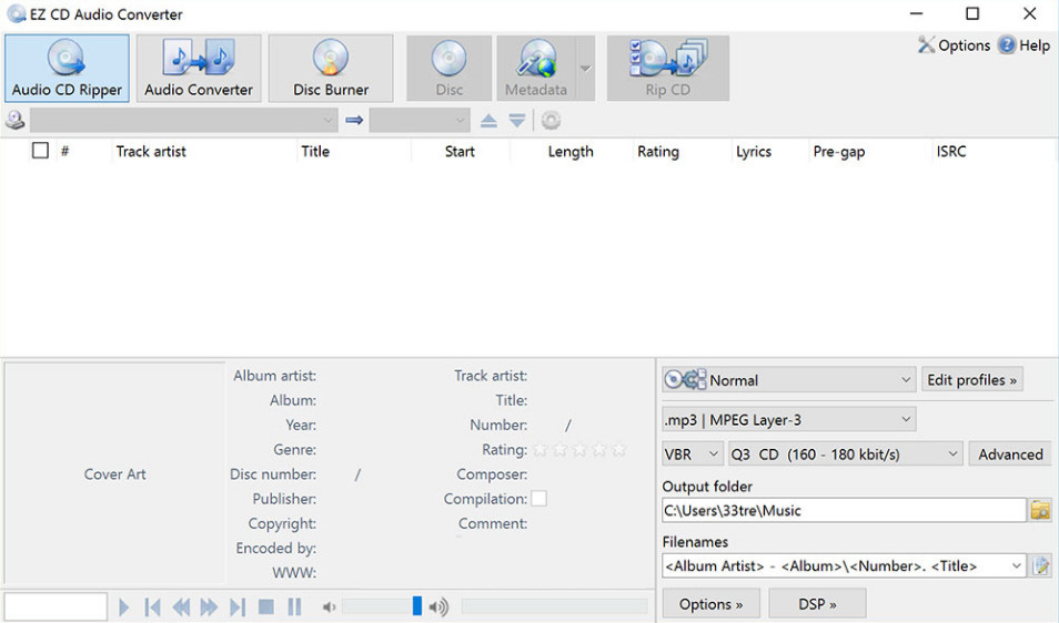 EZ CD Audio Converter Free