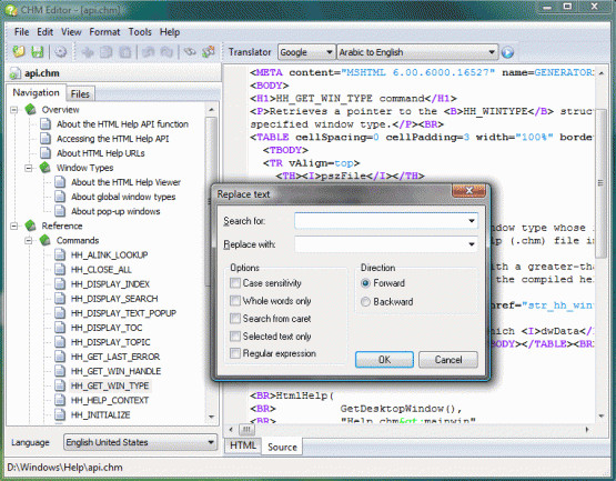 GridinSoft CHM Editor Free