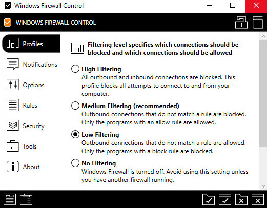 Windows Firewall Control Free