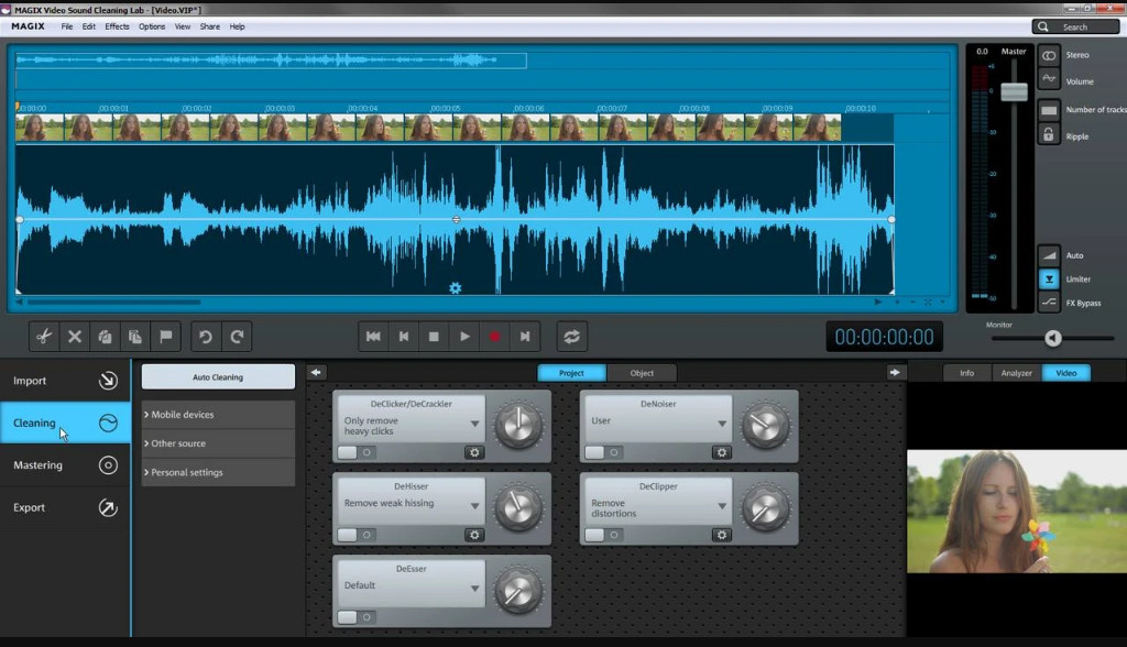 MAGIX Video Sound Cleaning Lab Free