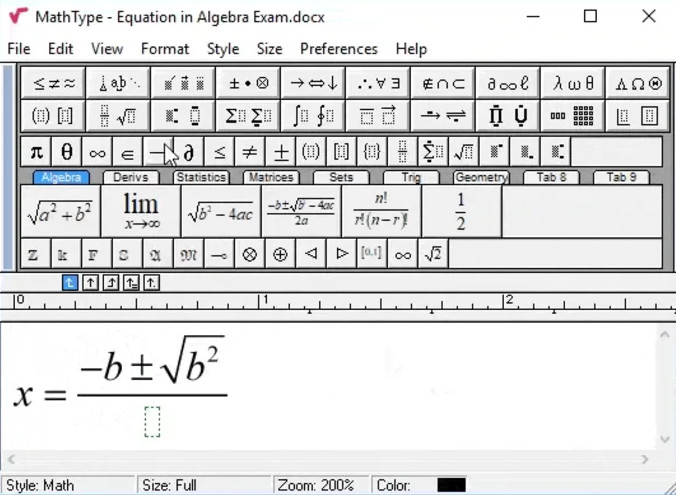 Math Type Free