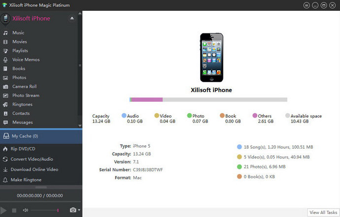 Xilisoft iPhone Magic Platinum Free
