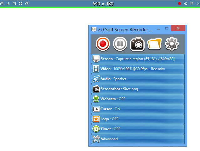 ZD Soft Screen Recorder Free